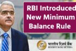 RBI Introduces New Minimum Balance Rules for Bank Accounts